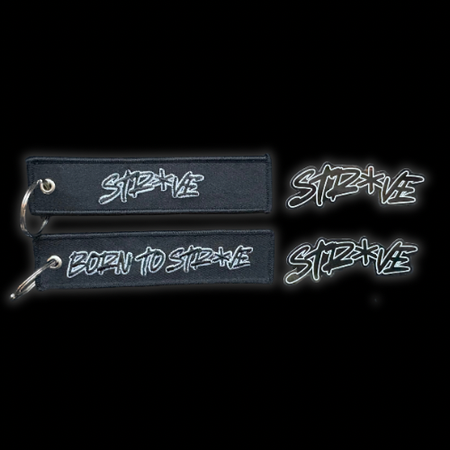 STRIVE Keychain + Sticker Pack