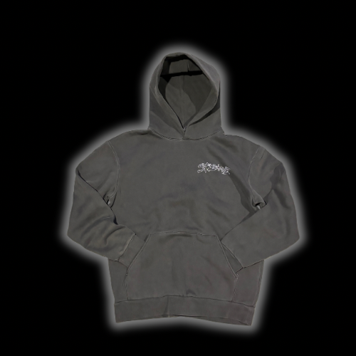 Grey STRIVE Heavyweight Hoodie