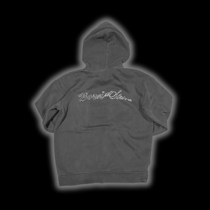 Grey STRIVE Heavyweight Hoodie