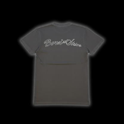 Grey STRIVE Tee.