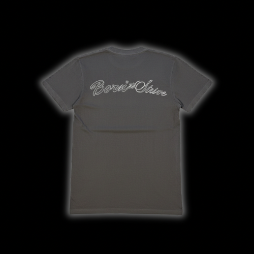 Grey STRIVE Tee.